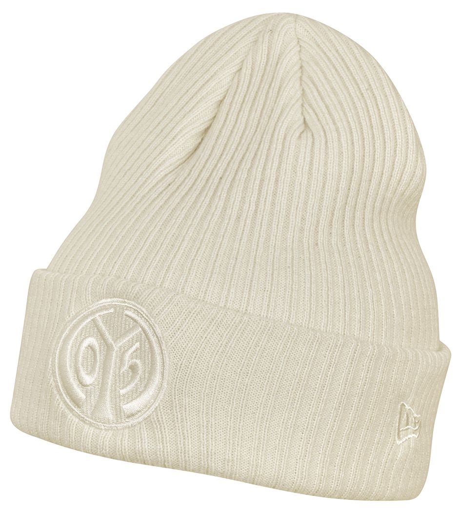 Strickmütze Logo Beige Strickmütze Logo Beige