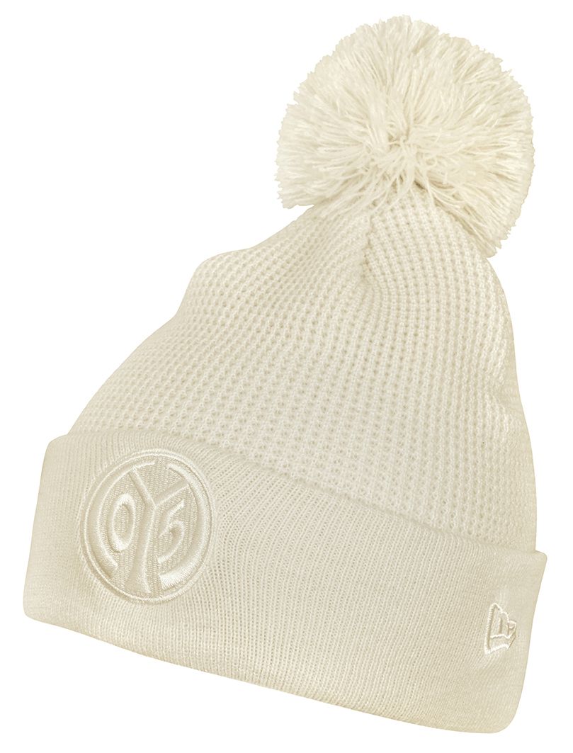 Strickmütze Logo Bommel Strickmütze Logo Bommel